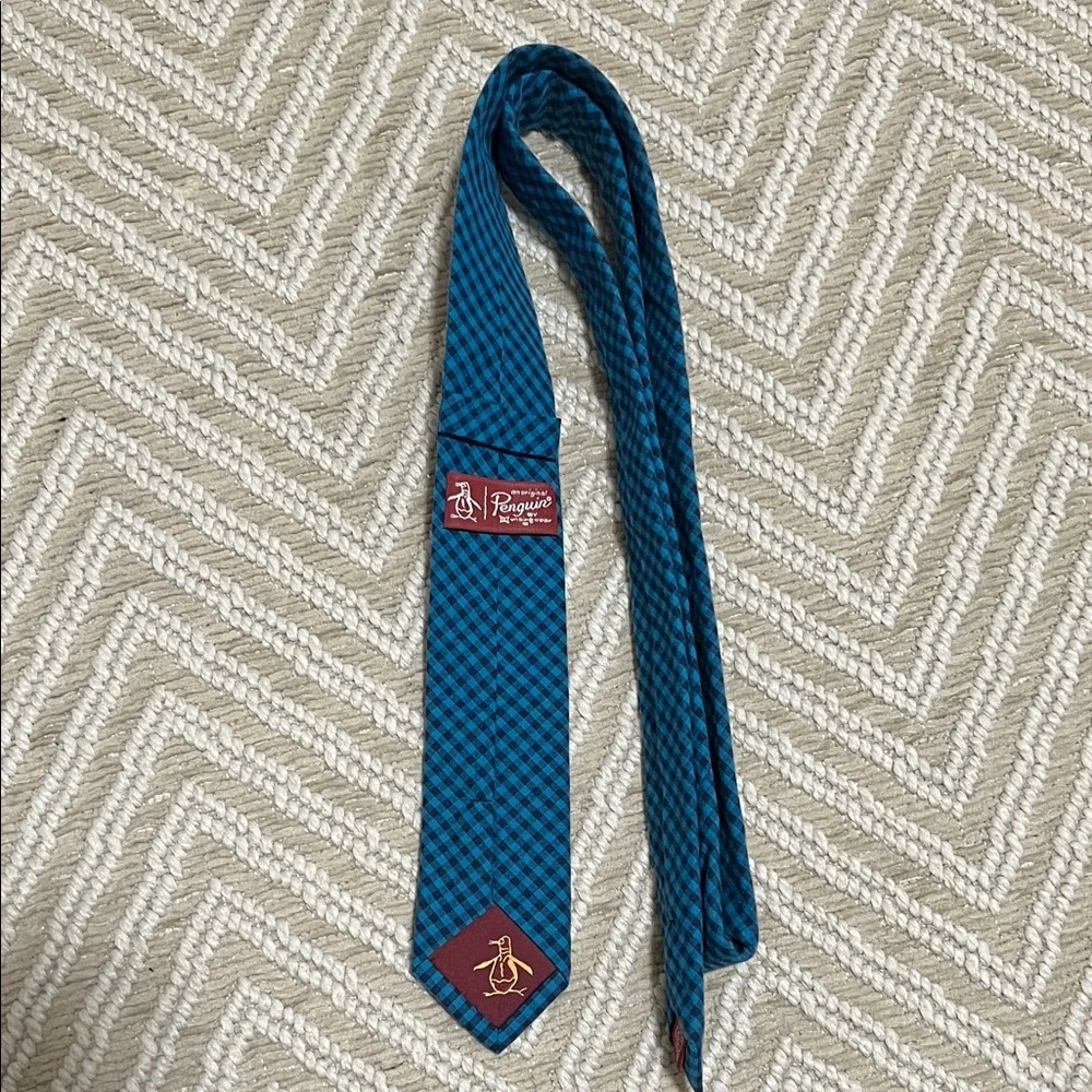Regency Teal and Burgundy Men's Tie Preppy
